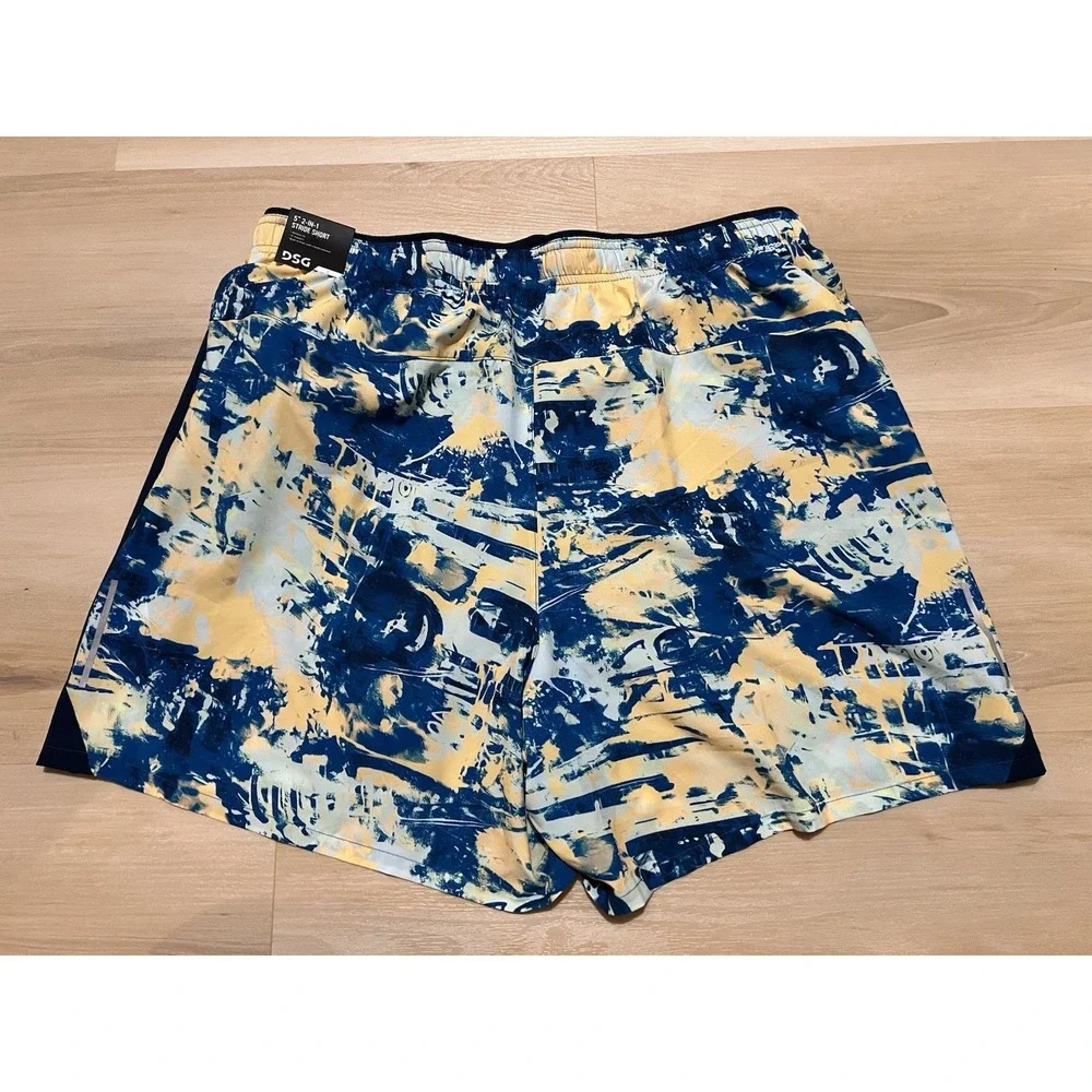 NWT DSG Men's 2-In-1 Stride Short 5
